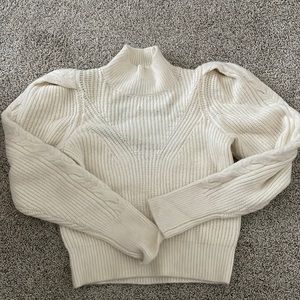 Express Cropped Shoulder Sweater